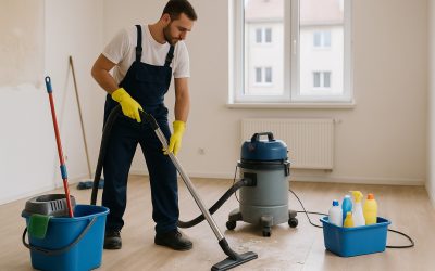 ¿Cómo limpiar un piso tras un alquiler o reforma?