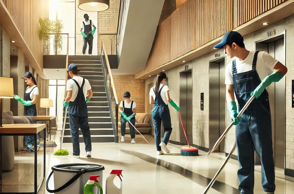 Tendencias actuales en servicios de limpieza