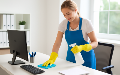 ¿Cómo influye la limpieza de oficinas en Madrid en la productividad laboral?