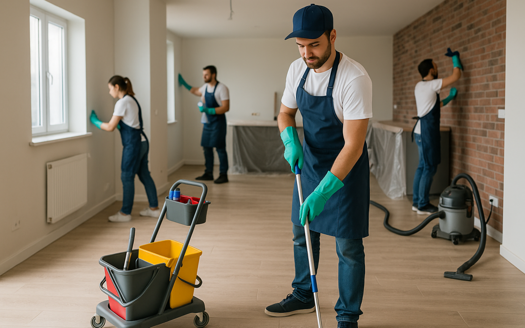 ¿Cuándo y por qué contratar una empresa de limpieza post obra o tras alquiler?